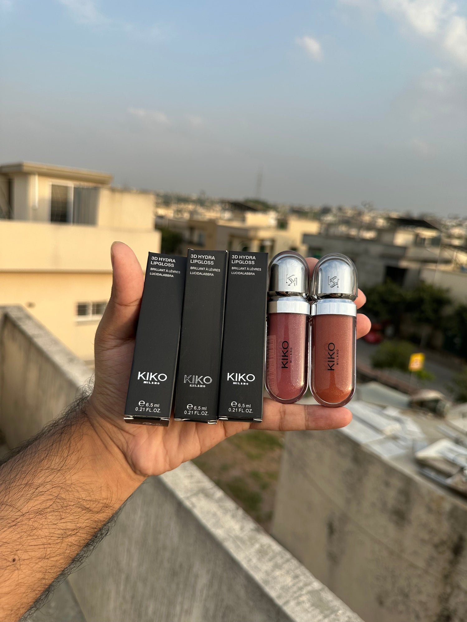 KIKO MILANO 3D HYDRA LIPGLOSS 6.5 ML EACH.