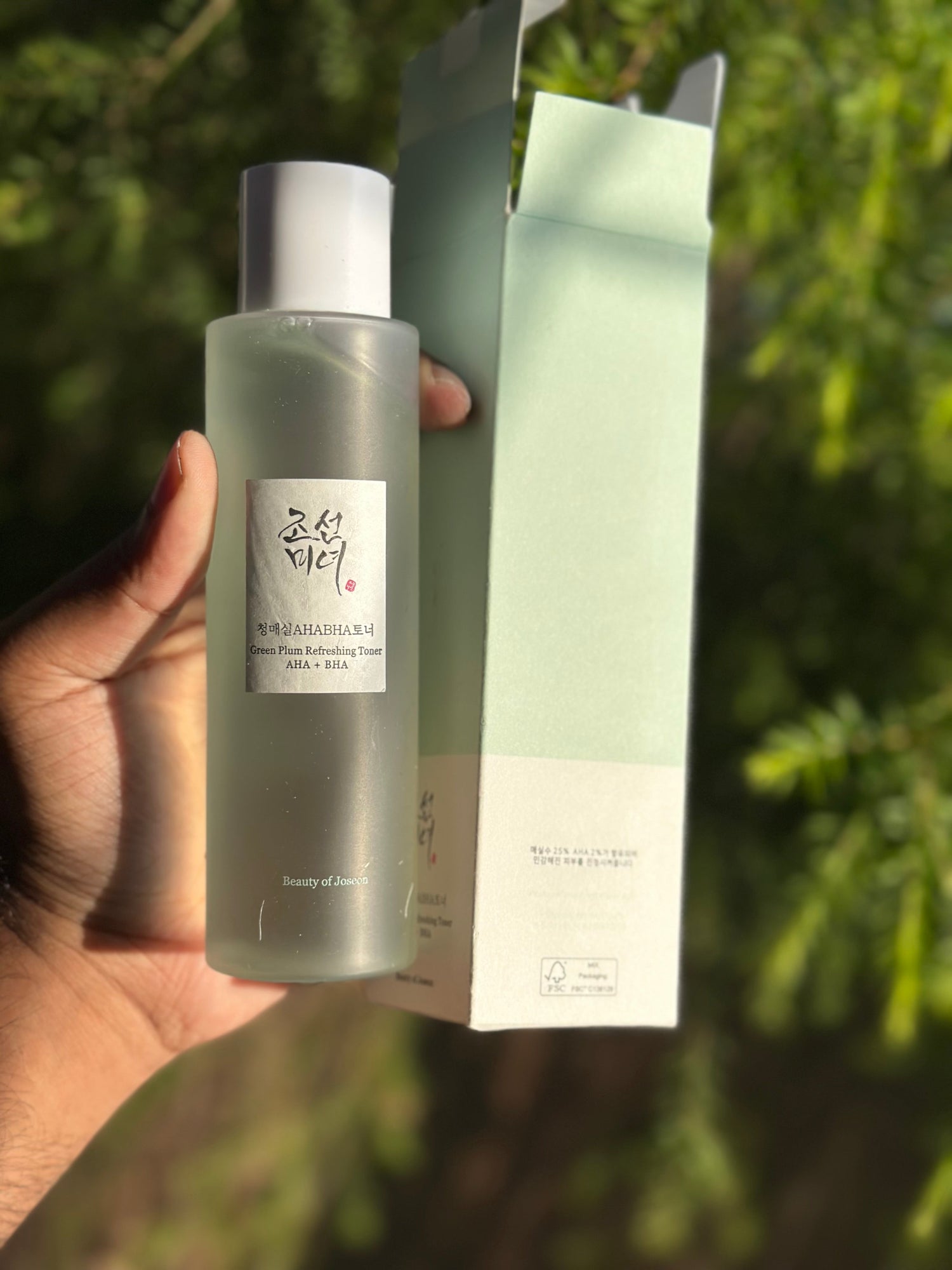 Beauty of Joseon Green Plum refreshing Toner AHA+BHA