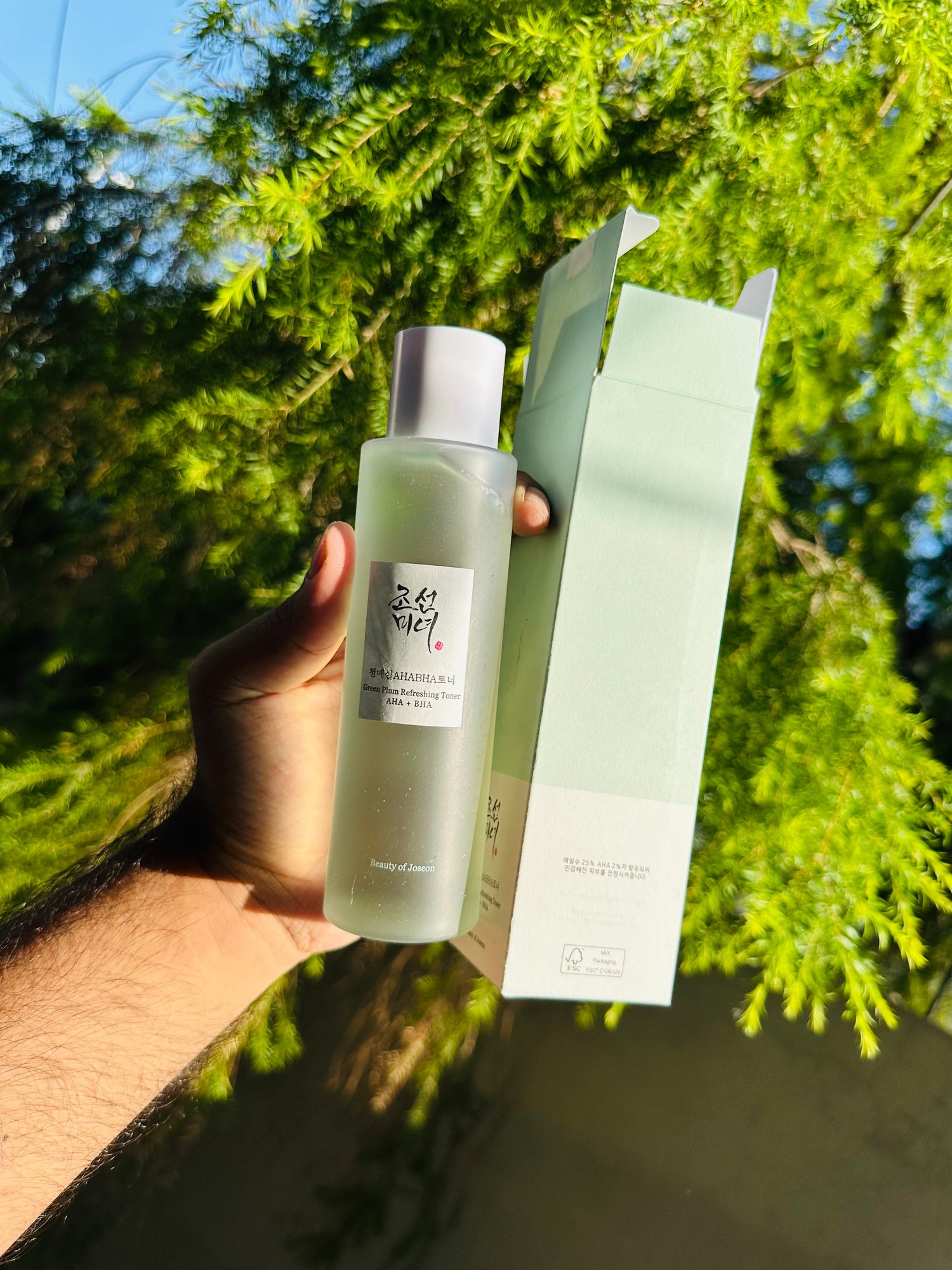 Beauty of Joseon Green Plum refreshing Toner AHA+BHA