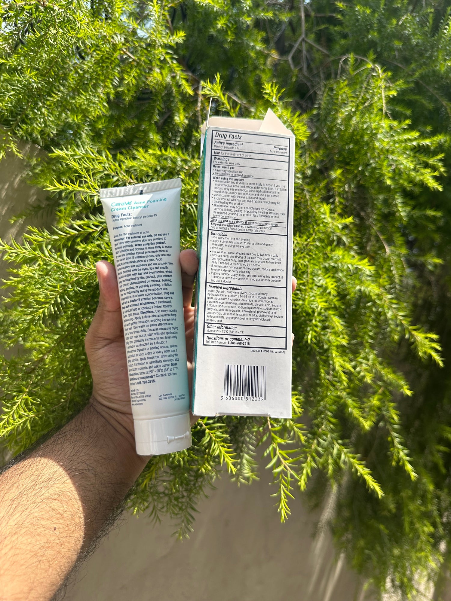 Cera ve Acne Foaming Cream Cleanser 150 ml