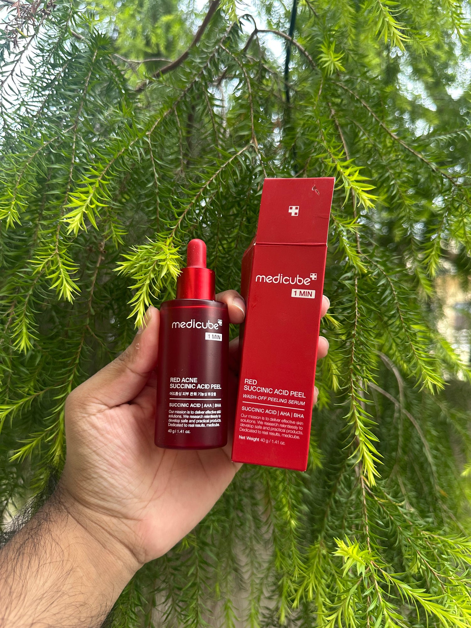 MEDICUBE Red Acne Succinic Acid Peel – Targeted Clarity, Weekly Renewal