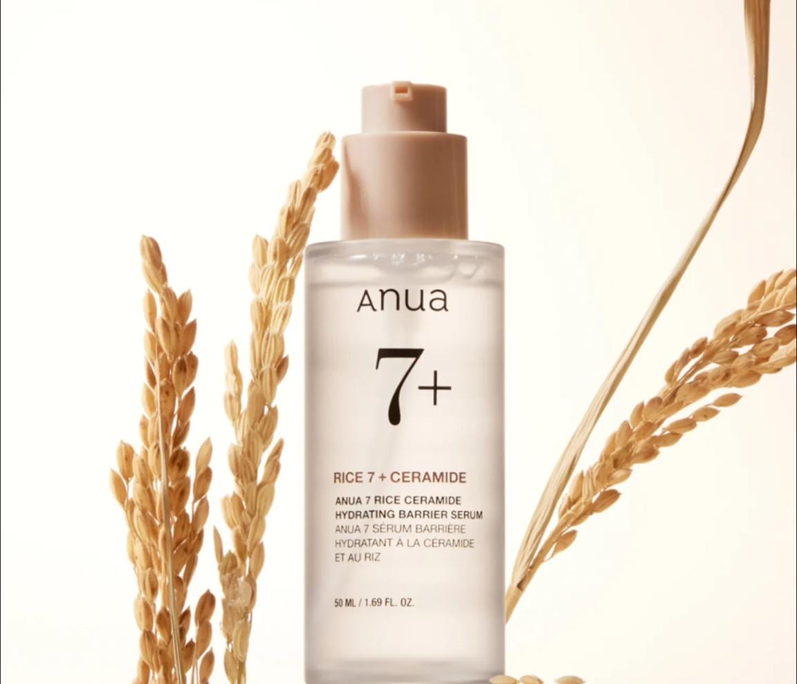 ANUA RICE 7 + CERAMIDE HYDRATING BARRIER SERUM 50 ML.