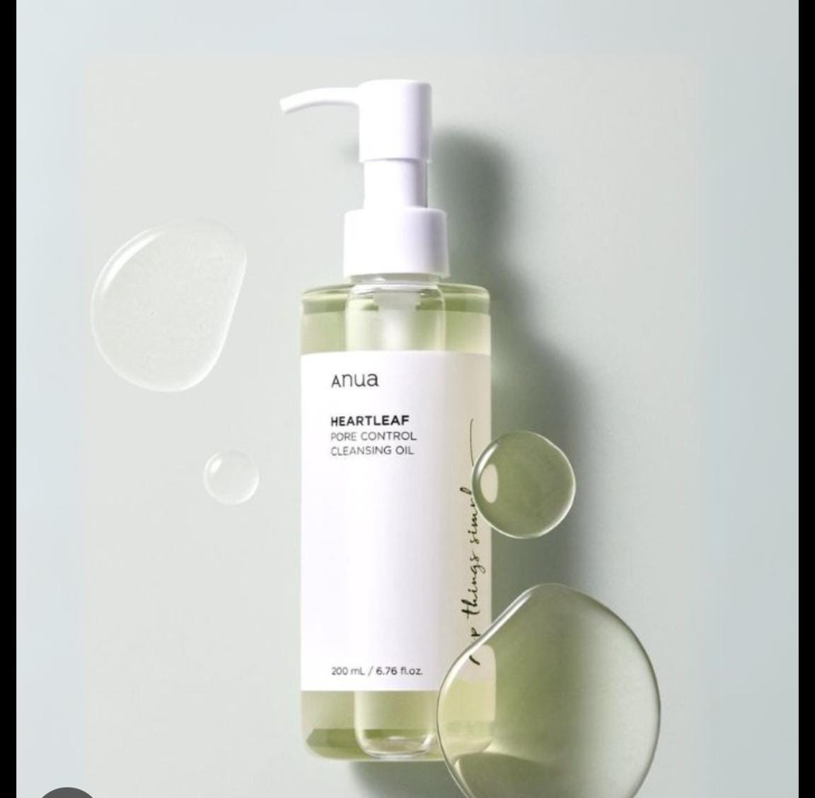Anua Heartleaf Pore control Cleansing oil 200 mL✨ Made in Korea