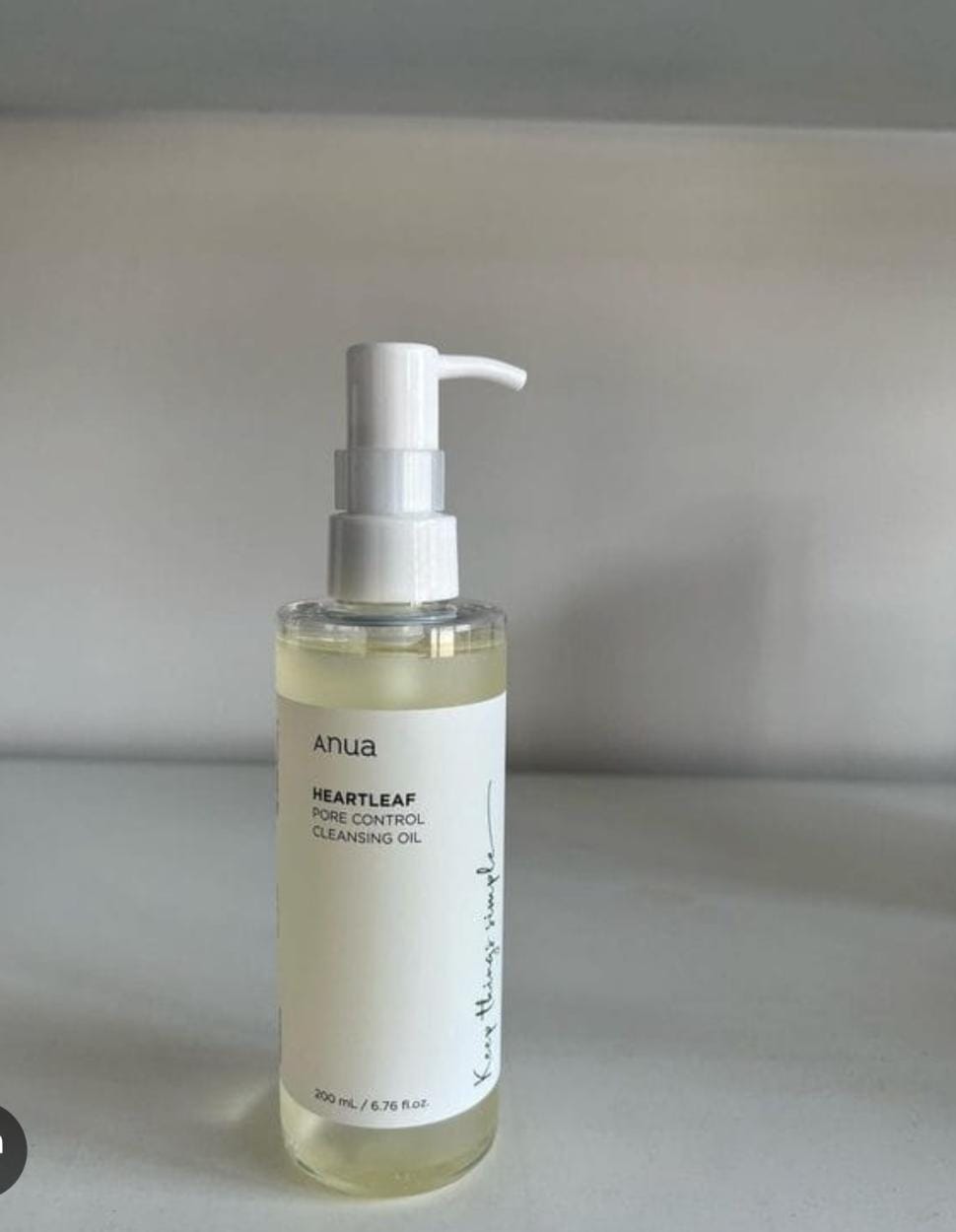 Anua Heartleaf Pore control Cleansing oil 200 mL✨ Made in Korea