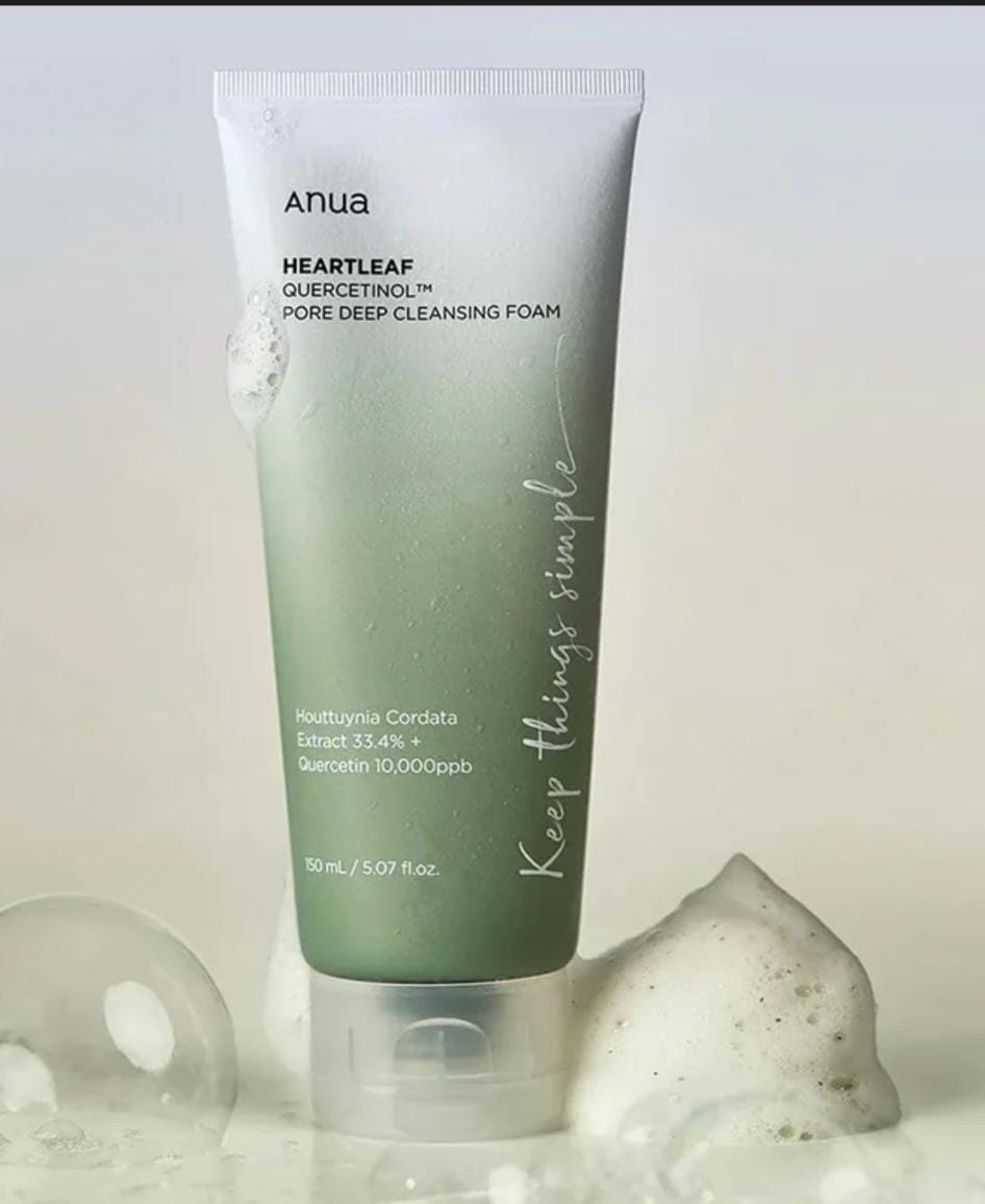 Anua Heartleaf Quercetinol Pore Deep Cleansing Foam
