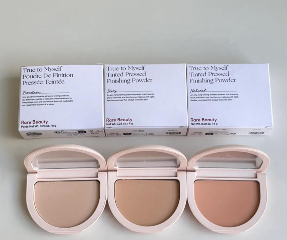 Rare beauty face setting powder