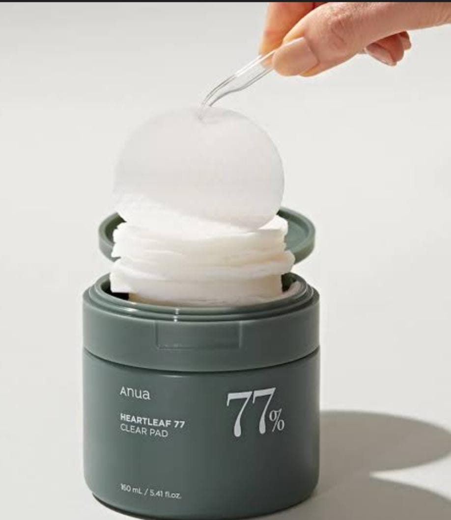 Anua 77% Heartleaf Clear Toner Pads. 160 mL. 70 sheets